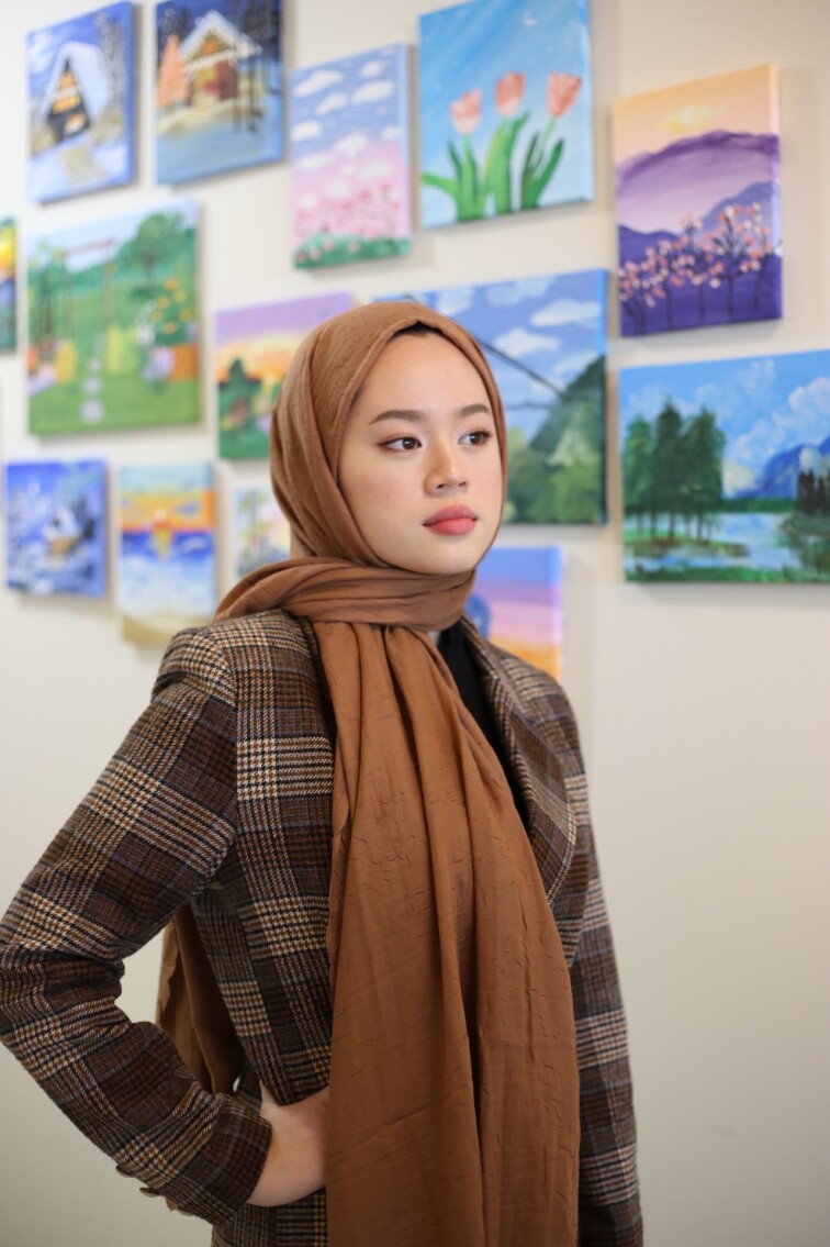 BAMBU ŞAL - ÇİKOLATA KAHVE - 2