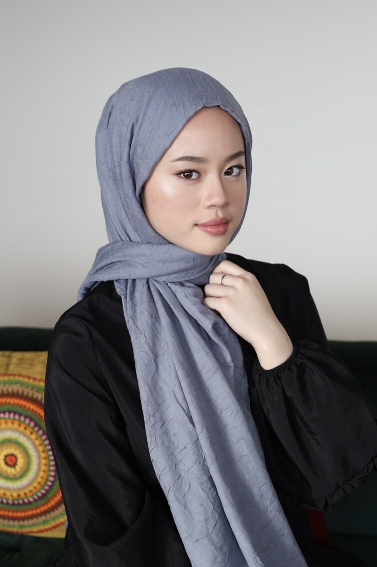 BAMBU ŞAL - GRİ - 2