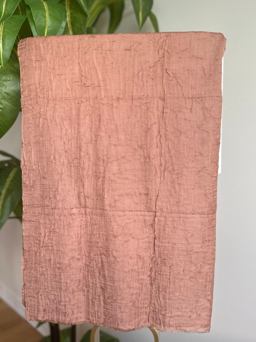 BAMBU ŞAL - KAHVEMSI PEMBE - 1