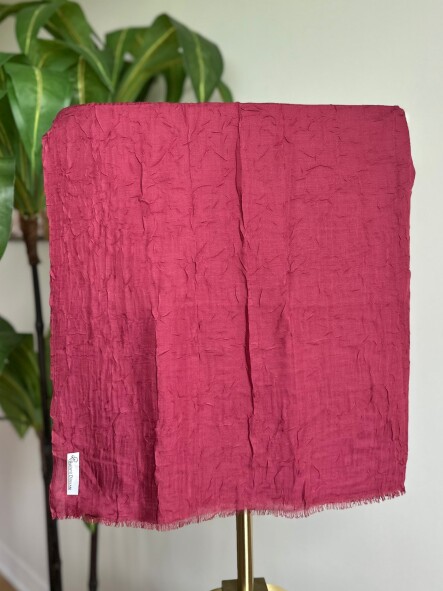 BAMBU ŞAL - VİŞNE - 