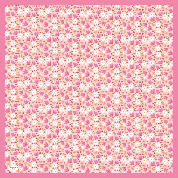 BASIC RÜYA ÇİÇEĞİ DESEN EŞARP - 6