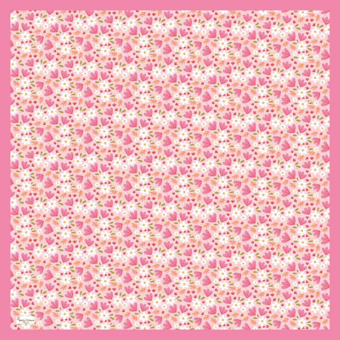 BASIC RÜYA ÇİÇEĞİ DESEN EŞARP - 6