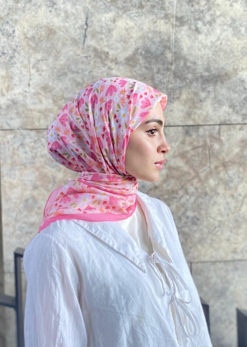 BASIC RÜYA ÇİÇEĞİ DESEN EŞARP - 2