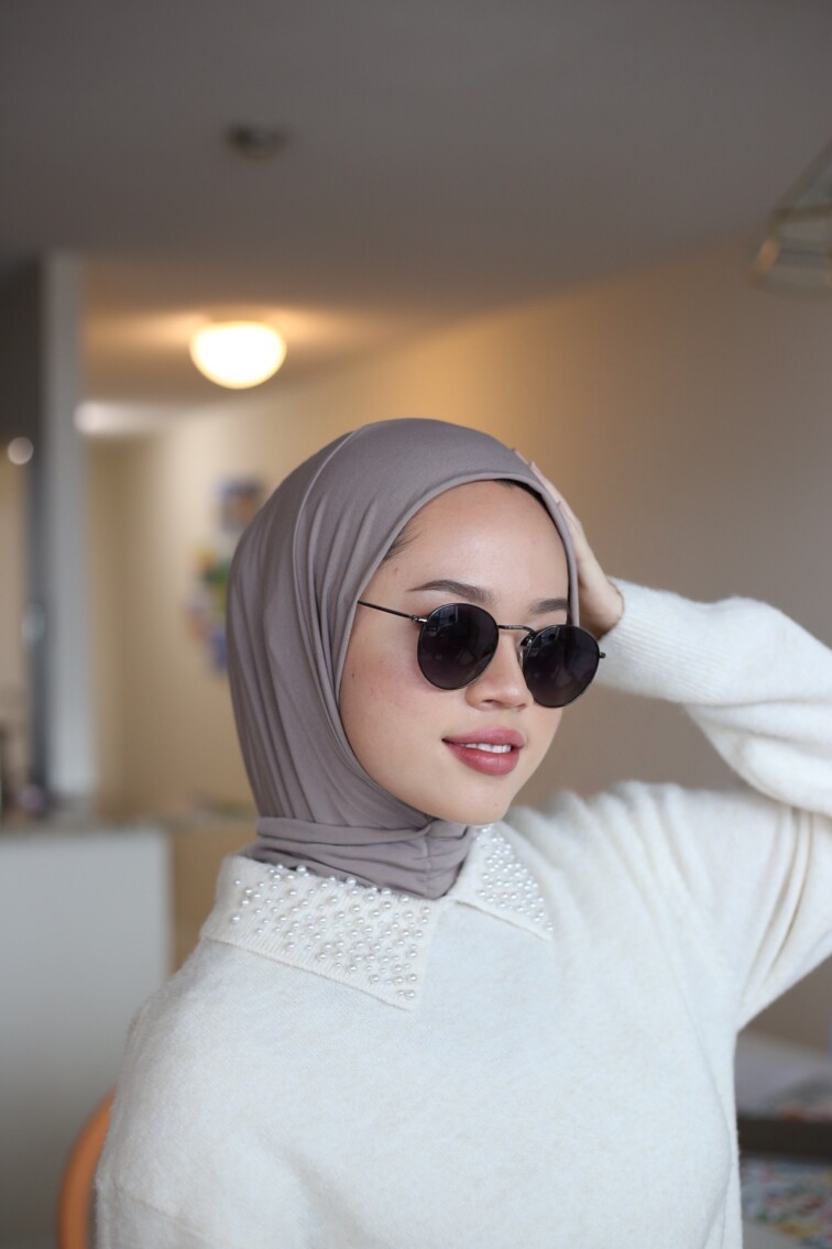 ÇITÇITLI HAZIR BONE ŞAL - VİZON - 5