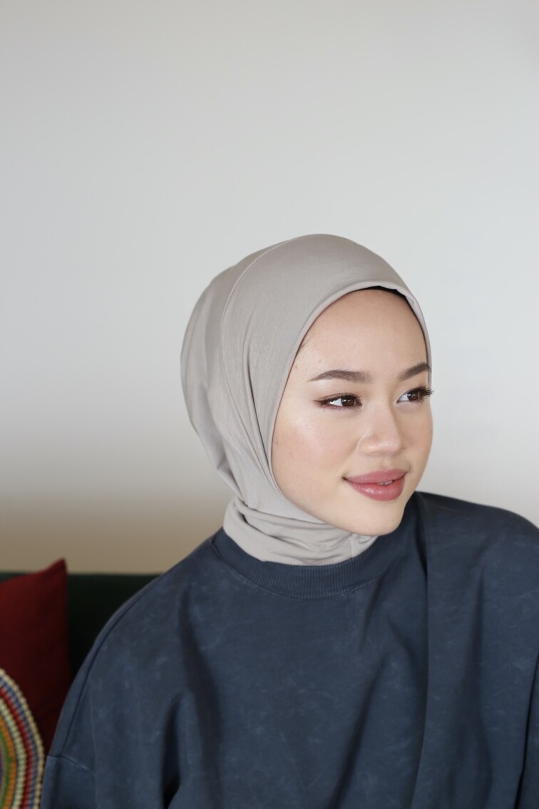 ÇITÇITLI HAZIR BONE ŞAL - YEŞİLİMSİ BEJ - 1