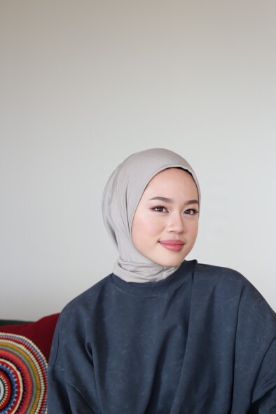 ÇITÇITLI HAZIR BONE ŞAL - YEŞİLİMSİ BEJ - 2