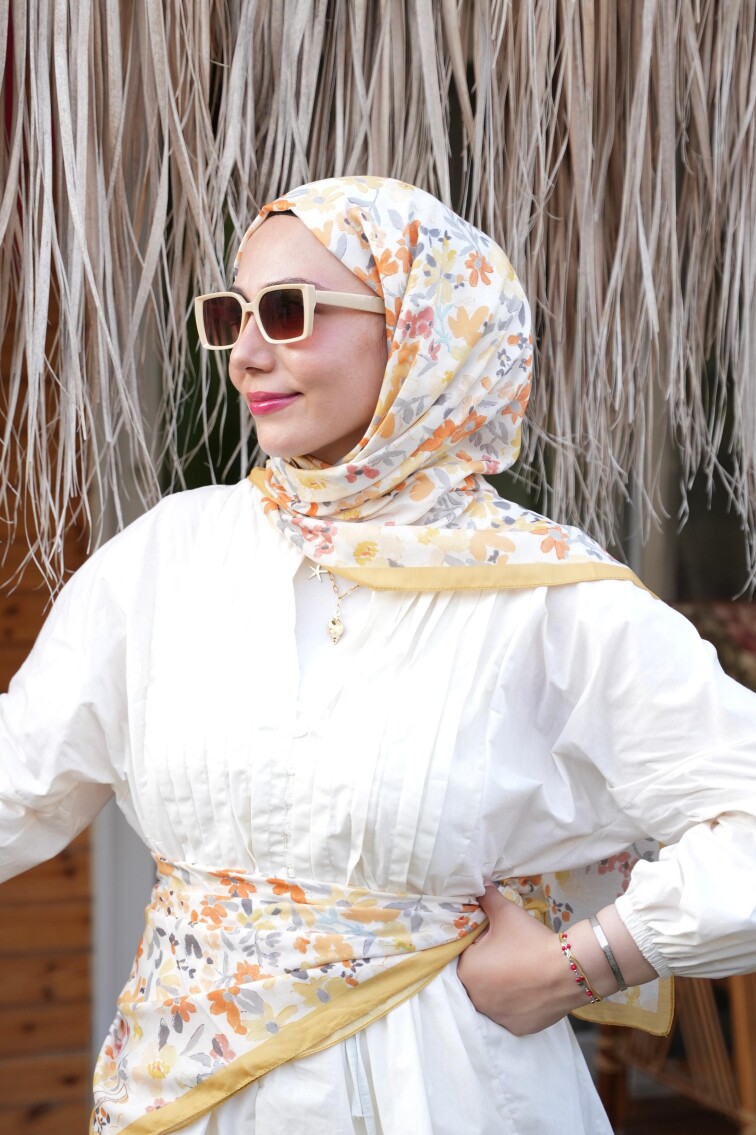 ÇUHA DESEN ŞAL - HARDAL - 1