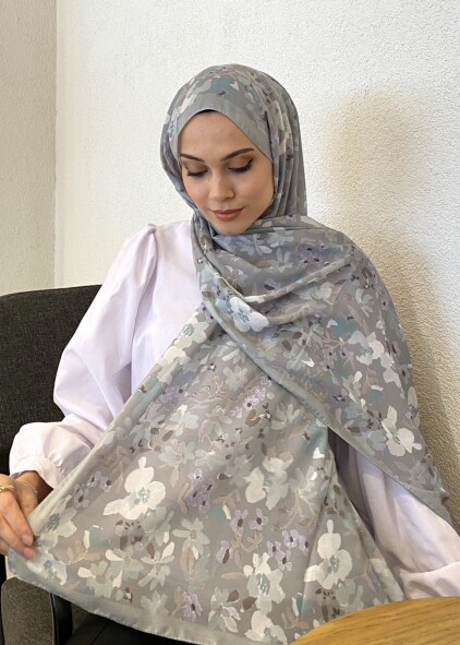 ÇUHA DESEN ŞAL - MINT - 2