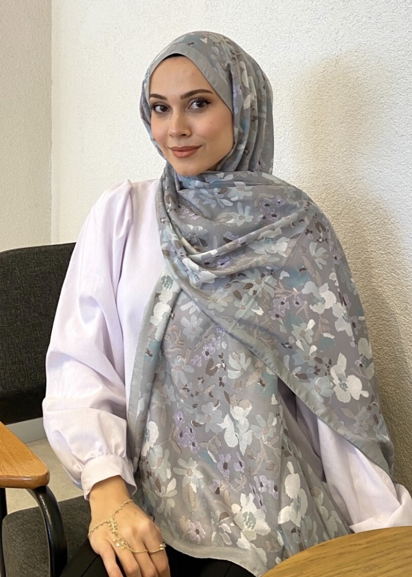 ÇUHA DESEN ŞAL - MINT - 3