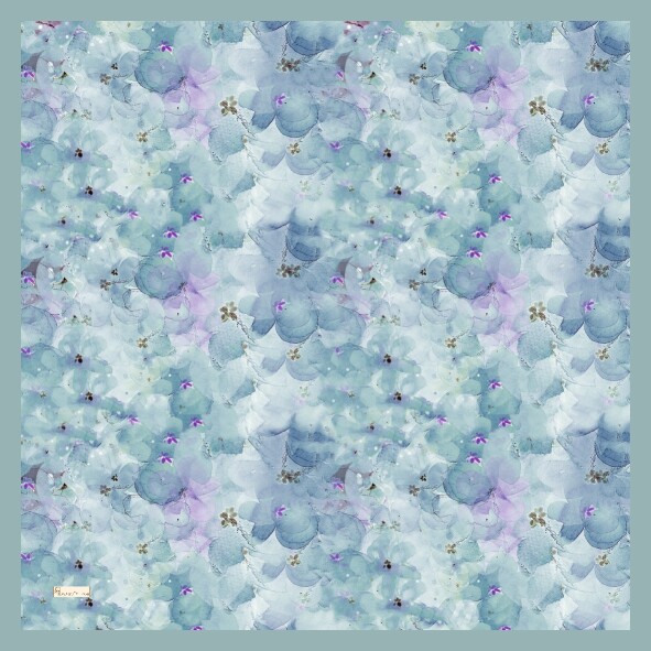 DELORA DESEN EŞARP - MİNT - 2