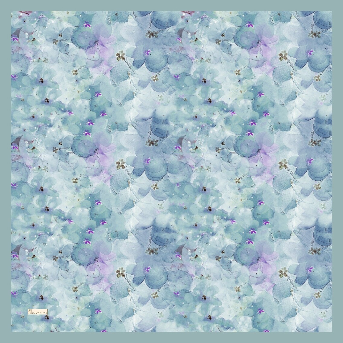 DELORA DESEN EŞARP - MİNT - 2