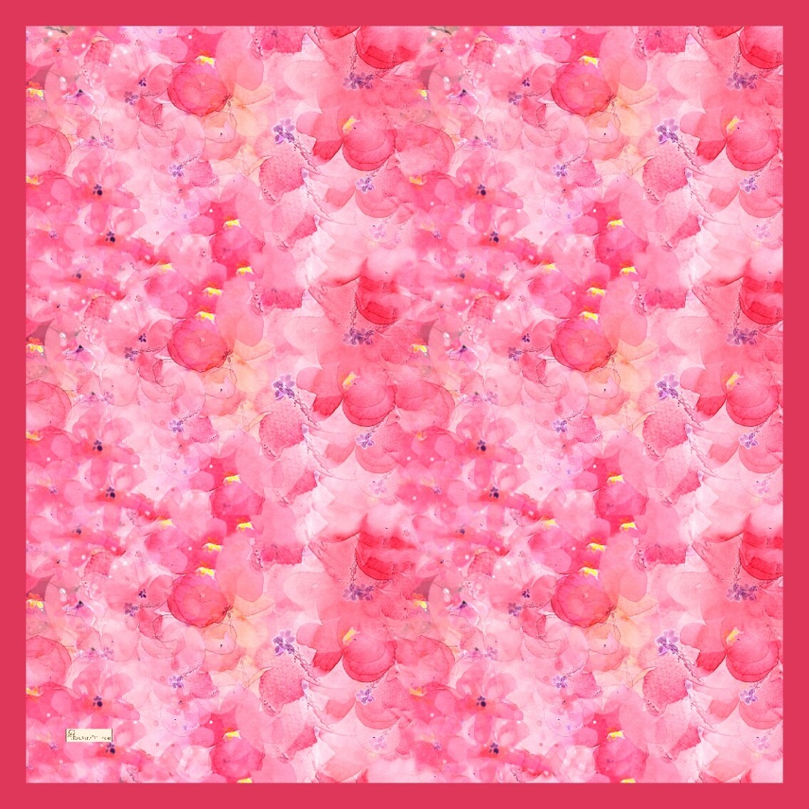 DELORA DESEN EŞARP - SIKLAMEN - 2