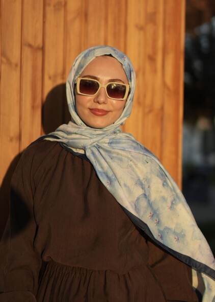 DELORA DESEN ŞAL - MİNT - 2