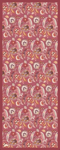 ETNİK DESEN ŞAL - GÜL KURUSU - 2