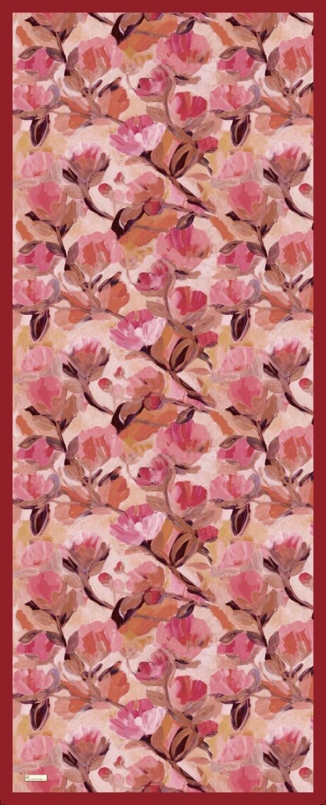 FLORAL BRUSH ŞAL - TARÇIN - 2