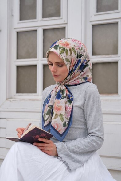 FLORYA EŞARP - MAVİ RÜYA - 