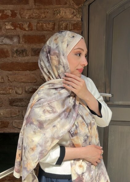 GÜL HARMANI ŞAL - BUTTER YELLOW - 