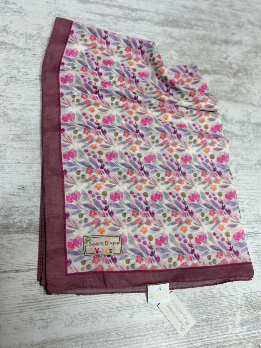 KİDS AÇELYA DESEN ŞAL - 1