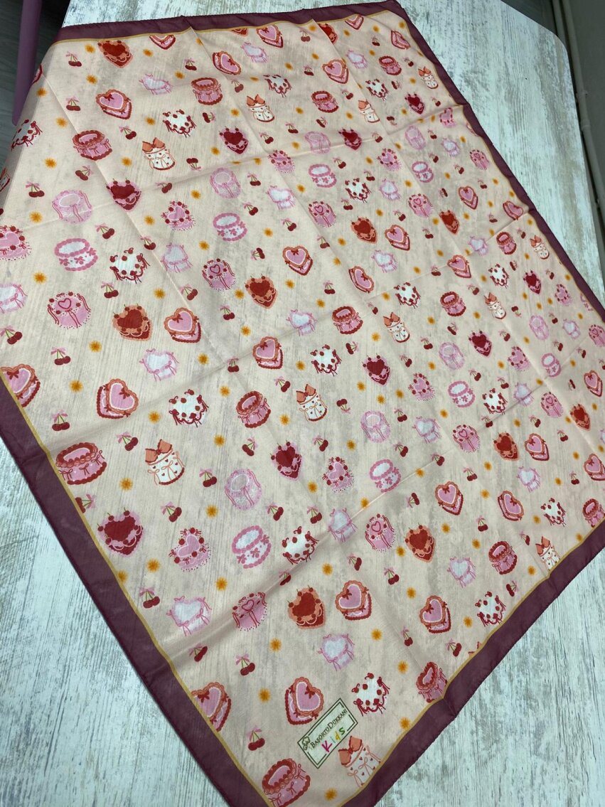 KİDS BIRTHDAY CAKE DESEN EŞARP - 3