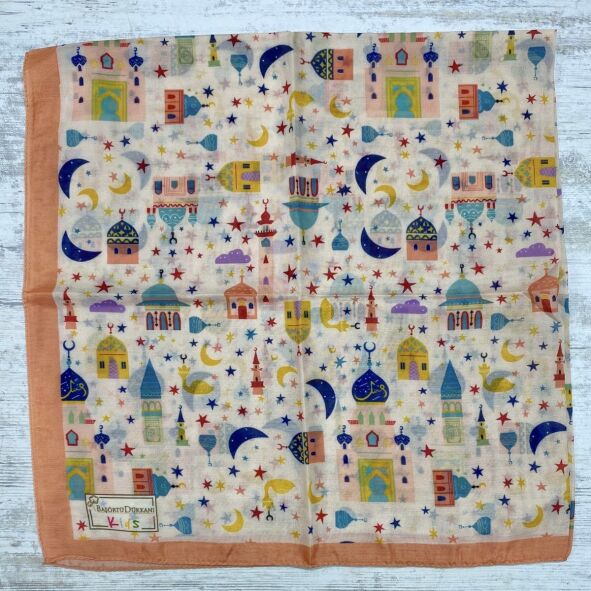 KİDS CAMI DESEN EŞARP - 5