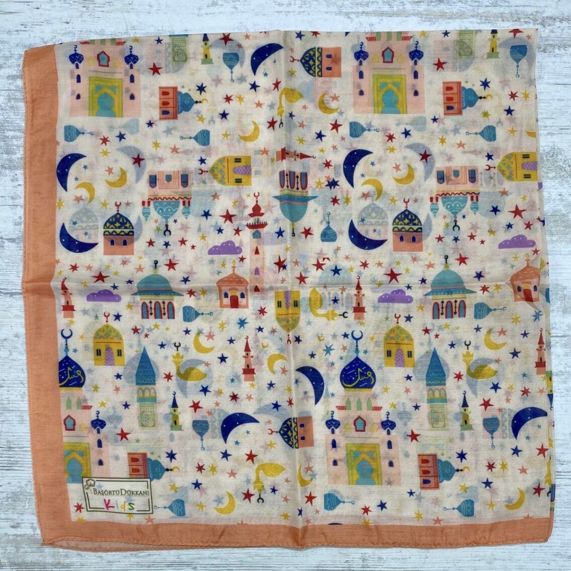 KİDS CAMI DESEN EŞARP - 5