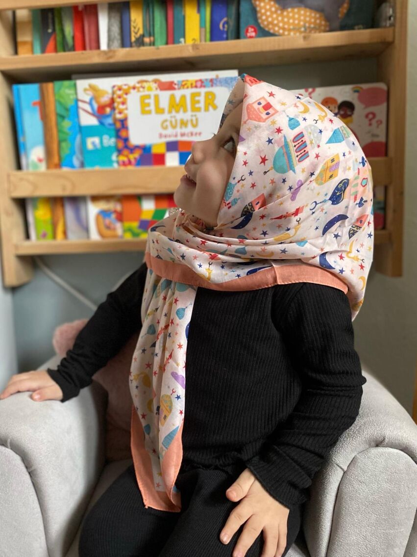 KİDS CAMI DESEN EŞARP - 2