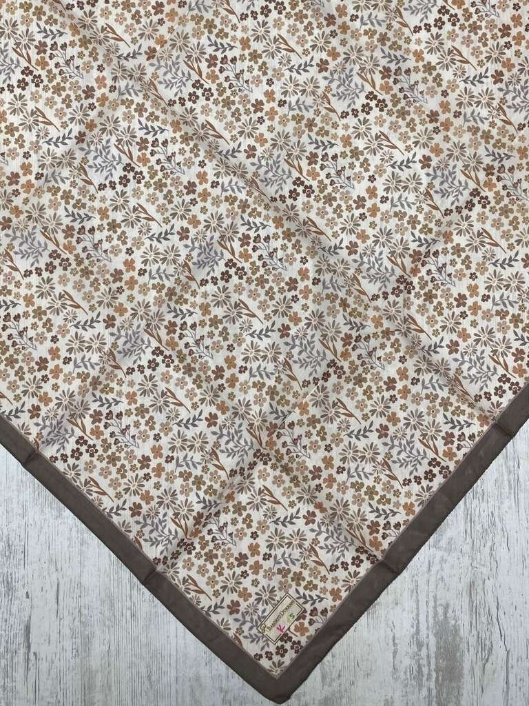 KİDS CICEK BAHCESI DESEN KAHVE ESARP - 2