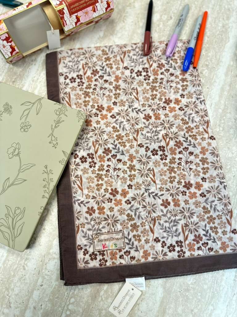 KİDS CICEK BAHCESI DESEN ŞAL - 1