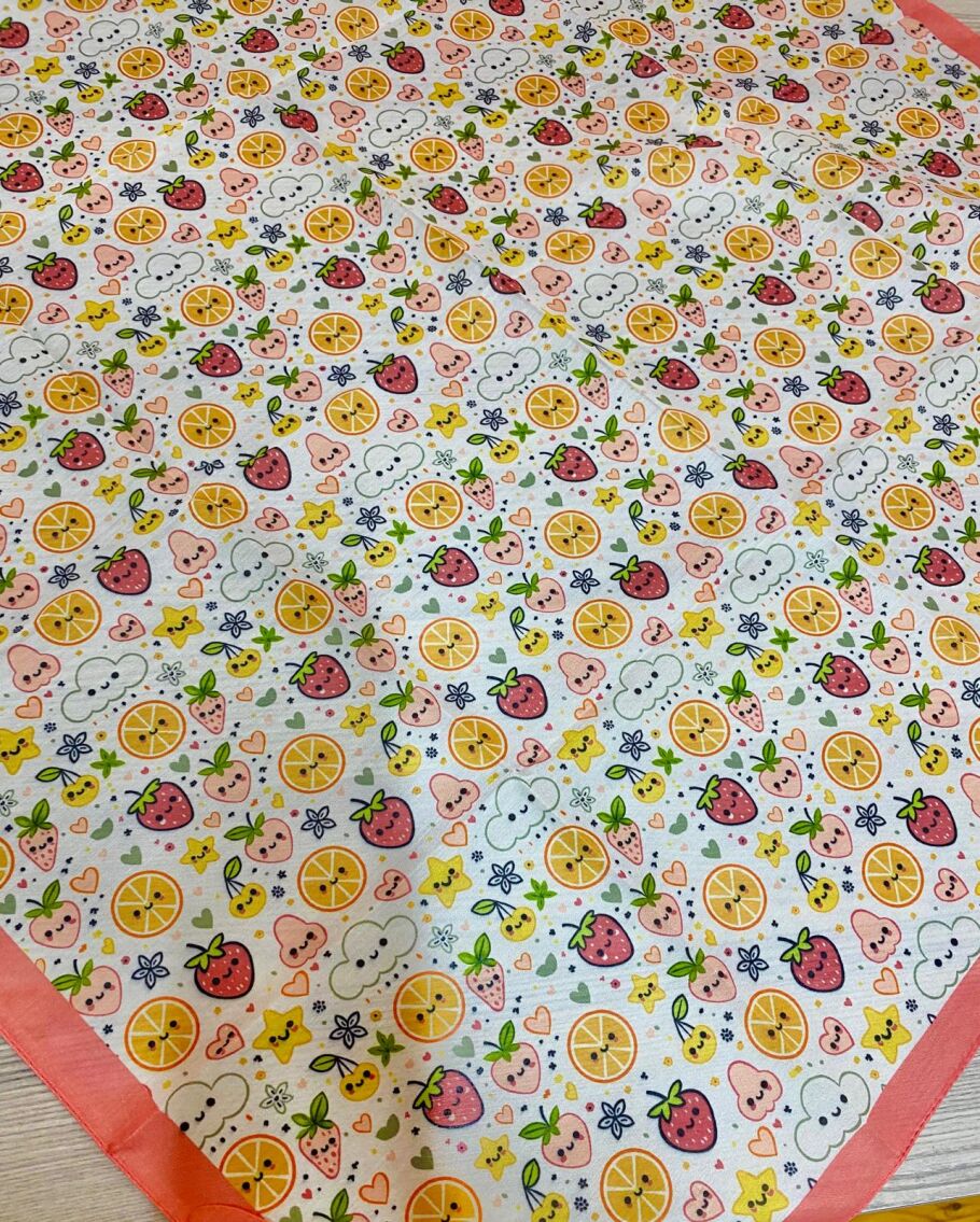 KİDS FRUIT DESEN EŞARP - 2