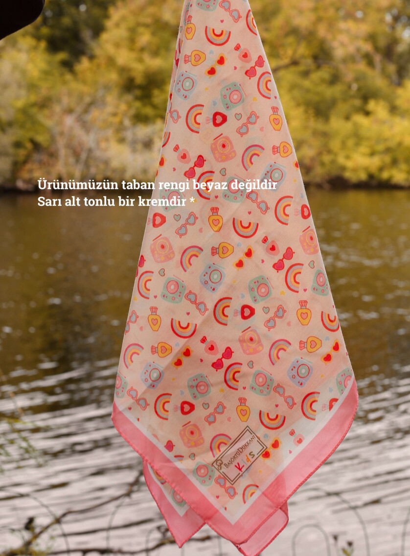 KİDS INSTAX DESEN EŞARP - 2