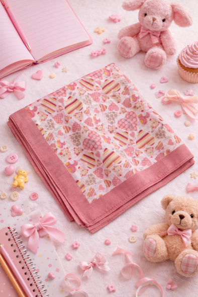 KİDS KALPLER DUNYASI DESEN EŞARP - 