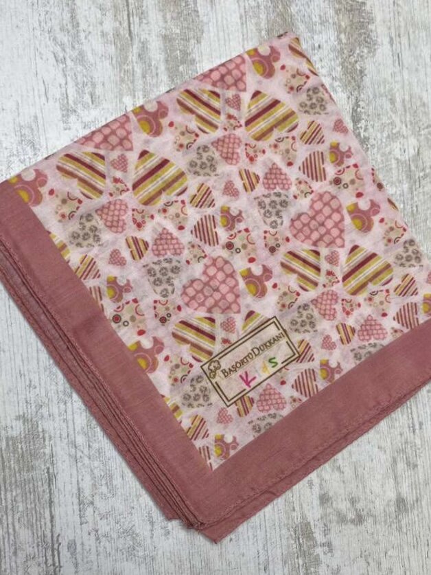 KİDS KALPLER DUNYASI DESEN EŞARP - 2