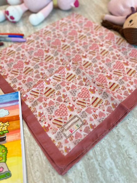 KİDS KALPLER DUNYASI DESEN EŞARP - 