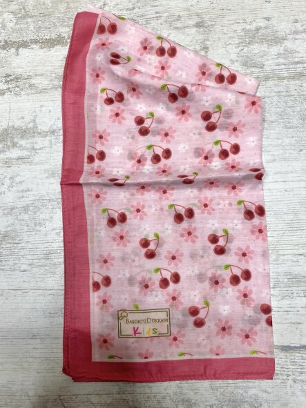 KİDS KIRAZ BAHARI DESEN EŞARP - 2