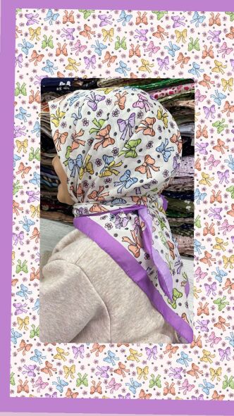 KİDS KURDELE DESEN EŞARP - 4