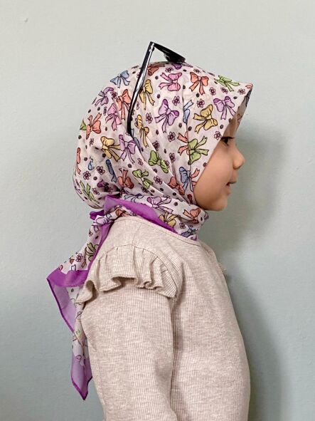 KİDS KURDELE DESEN EŞARP - 3