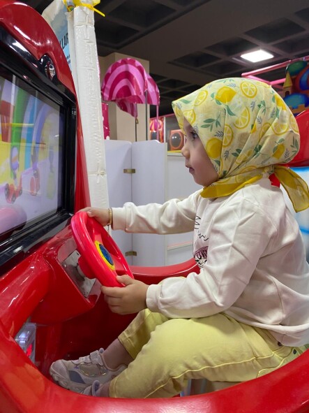 KİDS LİMON DESEN EŞARP - 3