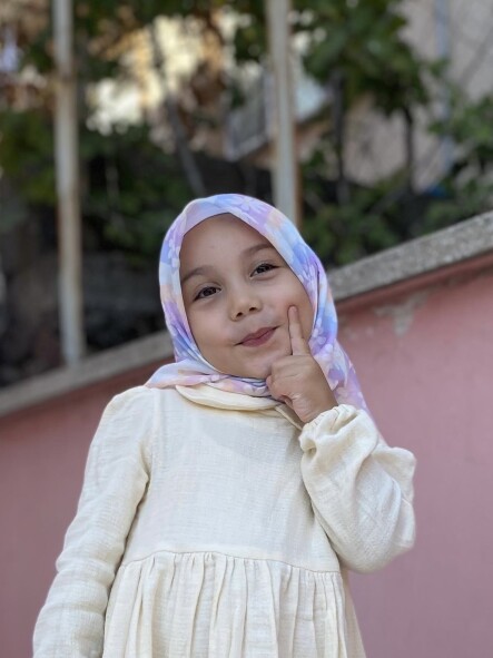 KİDS PAPATYA DESEN EŞARP - 2