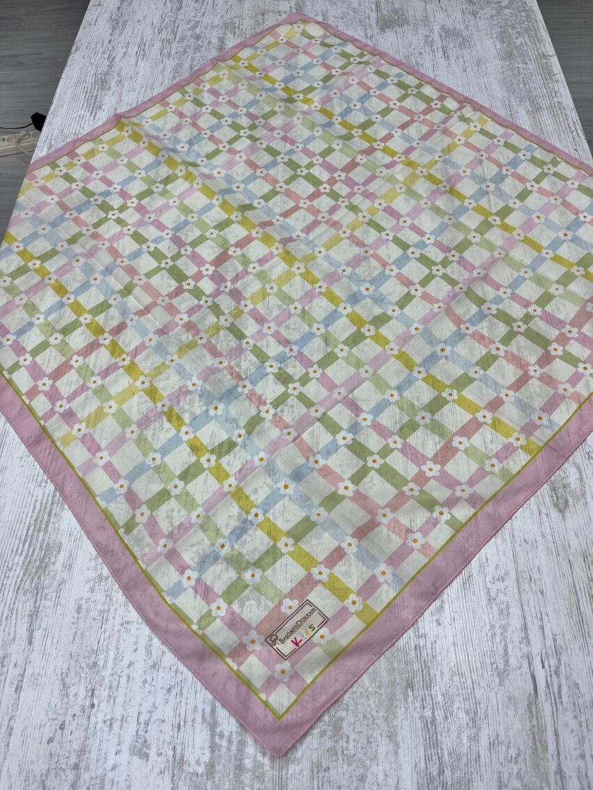 KİDS PÖTİKARE PAPATYA DESEN EŞARP - 1