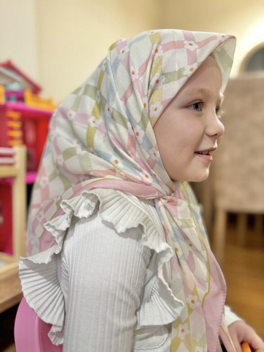 KİDS PÖTİKARE PAPATYA DESEN EŞARP - 4