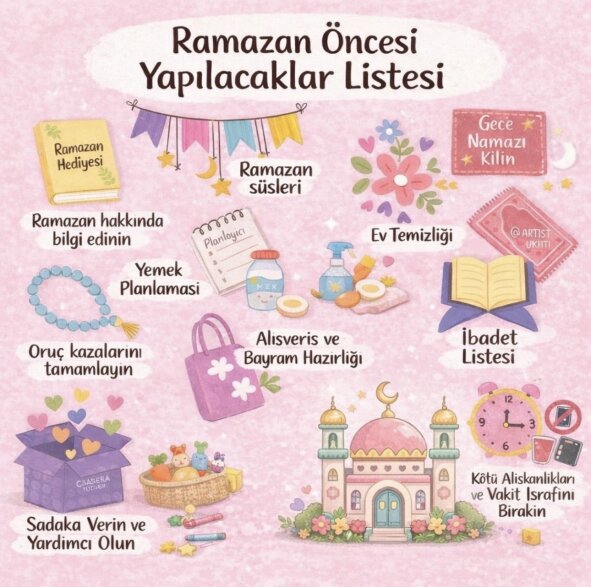 KİDS RAMAZAN DESEN EŞARP - 3