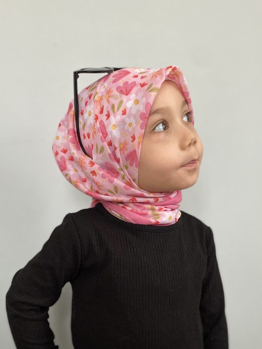 KİDS RÜYA ÇİÇEĞİ DESEN EŞARP - 5