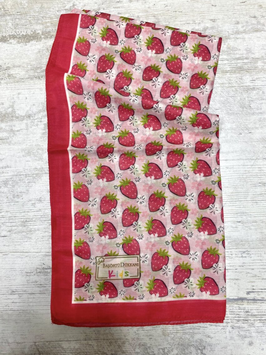 KIDS YAYLA CILEGI DESEN EŞARP - 2