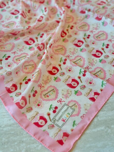 KİDS VISNE RECELI DESEN EŞARP - 