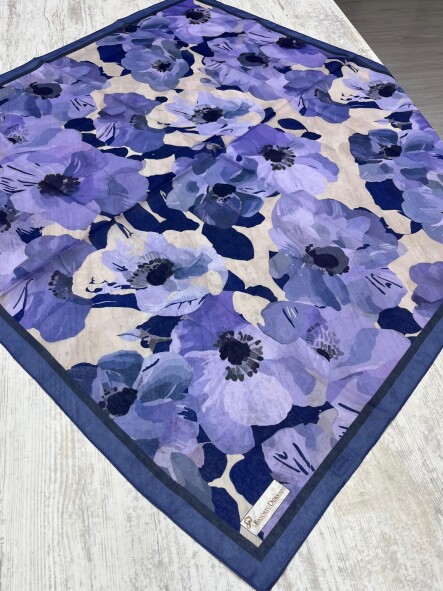 MARİBEL EŞARP - GECE MAVİSİ - 3