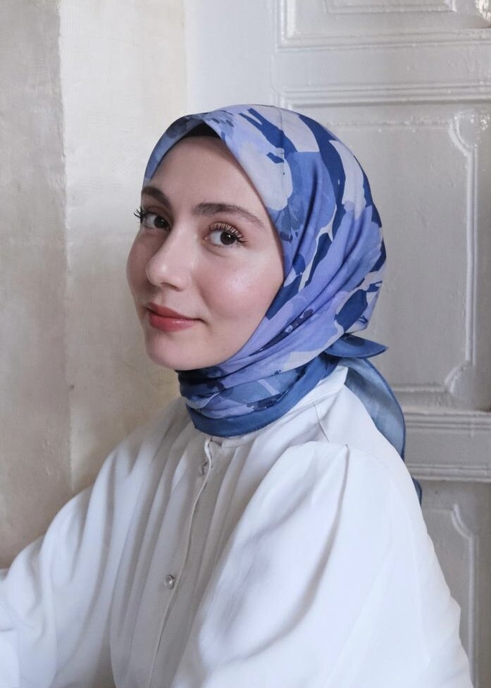 MARİBEL EŞARP - GECE MAVİSİ - 1