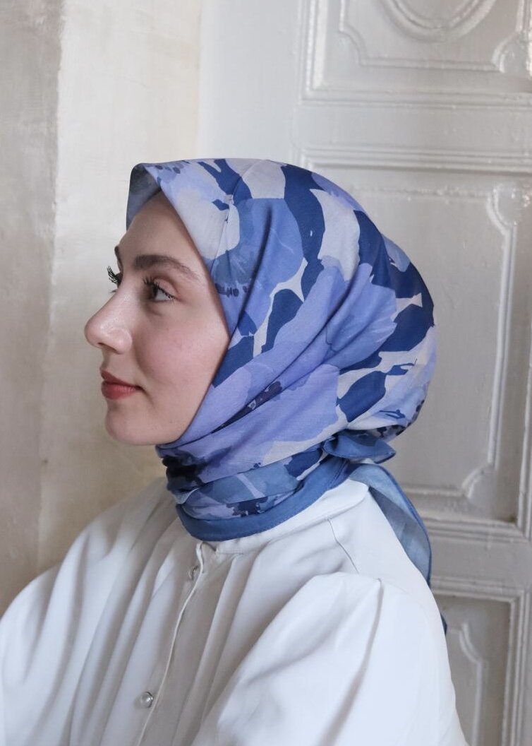 MARİBEL EŞARP - GECE MAVİSİ - 2