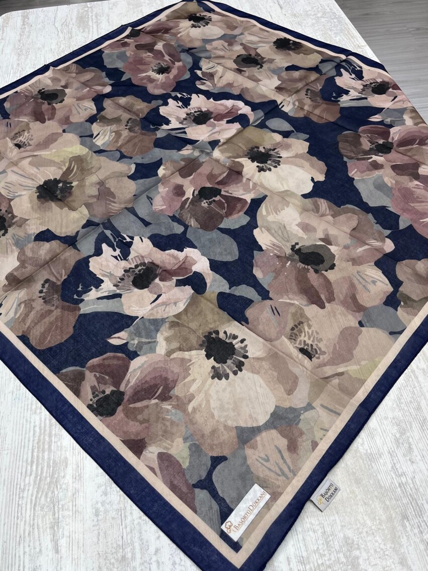 MARİBEL EŞARP - LACİVERT - 2