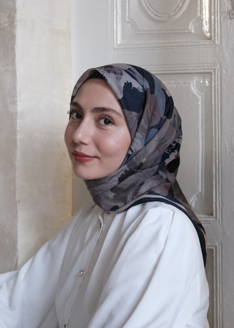 MARİBEL EŞARP - LACİVERT - 3