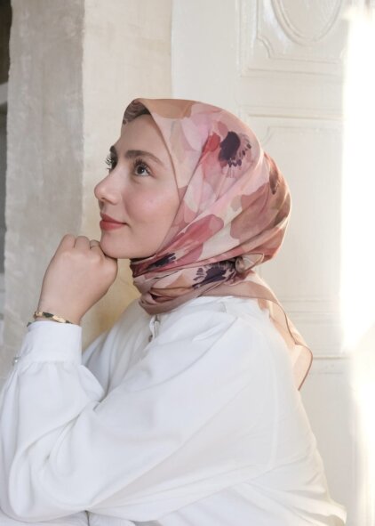 MARİBEL EŞARP - LATTE - 2